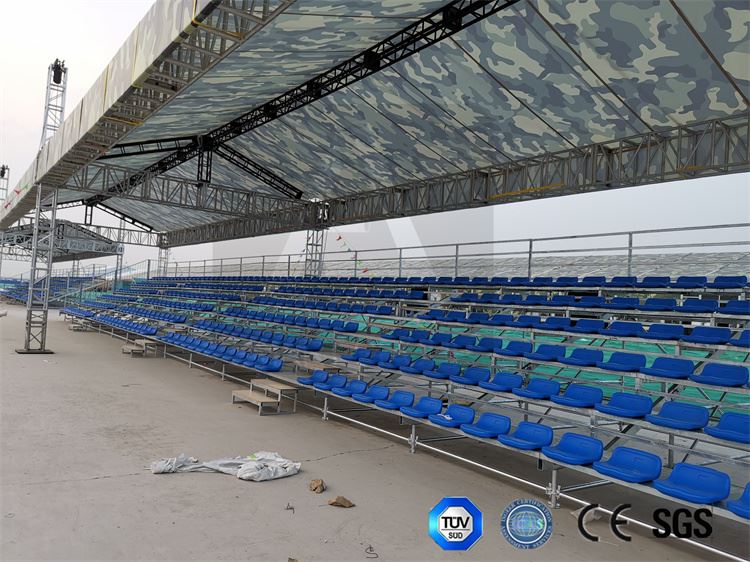 grandstand with roof