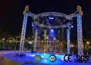 Rangka Atap Semi Lingkaran Studio Aluminium